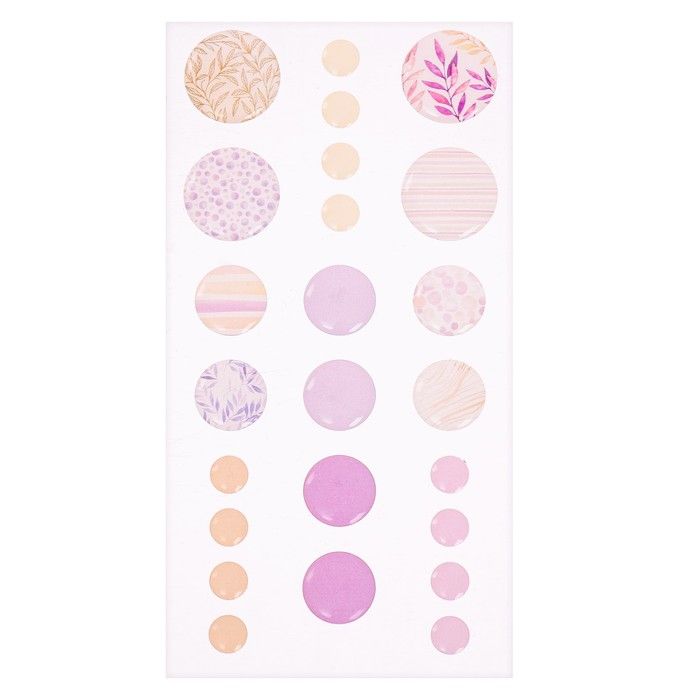 Дотсы для скрапбукинга «Букет невесты», 17.5 х 8 см — PalitraMastera