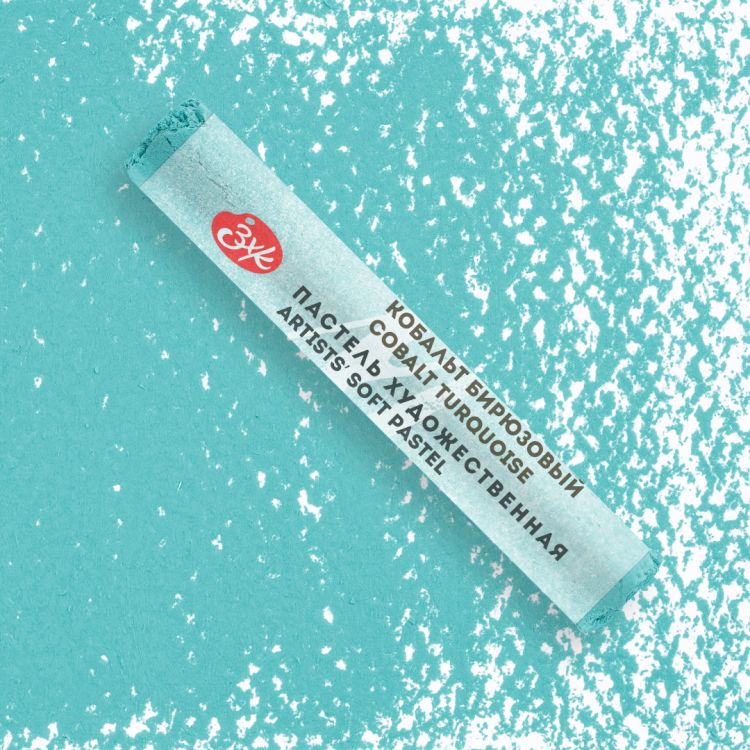 Мастер-Класс художественная пастель Кобальт бирюзовый — PalitraMastera