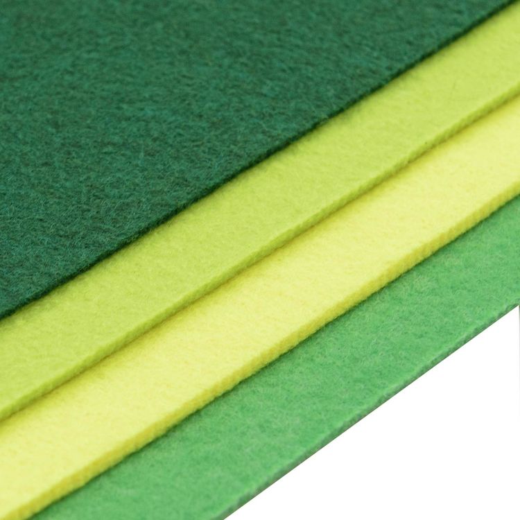 Фетр листовой мягкий ассорти, 3.0мм, 400гр, 20х30см, 4шт/упак Astra&amp;Craft (6) — PalitraMastera