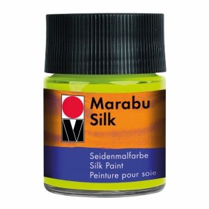 Marabu Краски по шелку Silk, желто-зеленый фото 1 &mdash; PalitraMastera