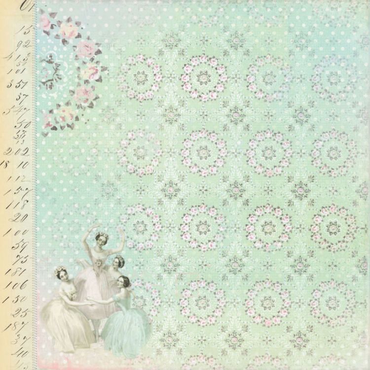 Бумага 30,5*30,5 см Lula PA367 — PalitraMastera