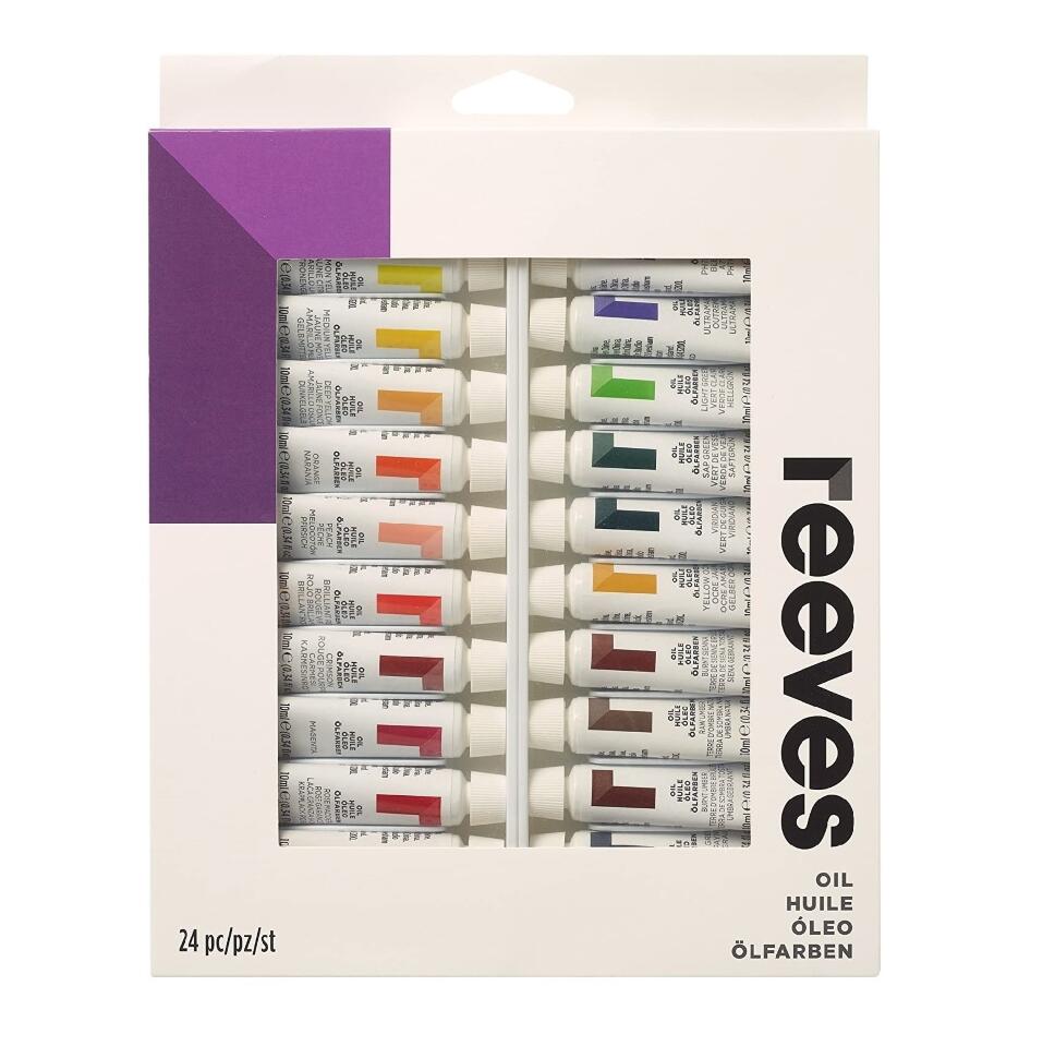 Набор масляных красок в тюбиках, 24х10мл, в картонной коробке фото 1 &mdash; PalitraMastera