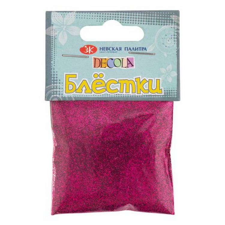 Блестки декоративные Декола, размер 0,3 мм, лиловый — PalitraMastera