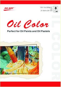 Альбом для масляных красок DK19103, А5, плотн. 200 г/м2, 8 листов фото 1 &mdash; PalitraMastera