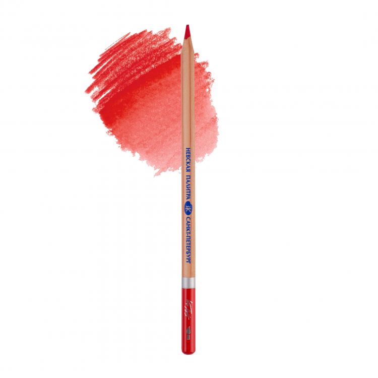 Белые ночи Карандаш акварельный №19, красный 1 шт — PalitraMastera