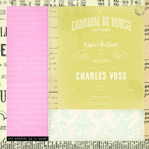 Бумага 30,5*30,5см двусторонняя A Night at the Theater фото 1 &mdash; PalitraMastera