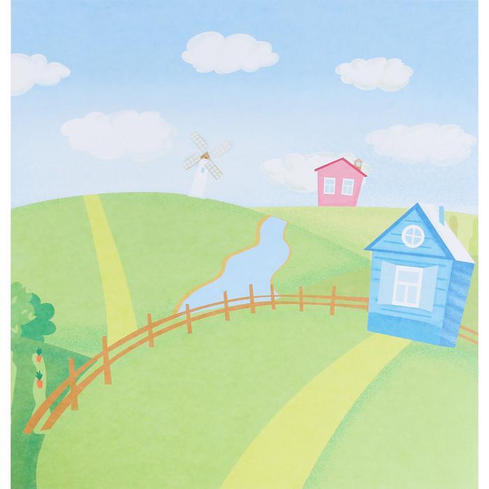 Бумага для скрапбукинга «В деревне», 30.5 х 32 см, 180 гм 4505833 — PalitraMastera