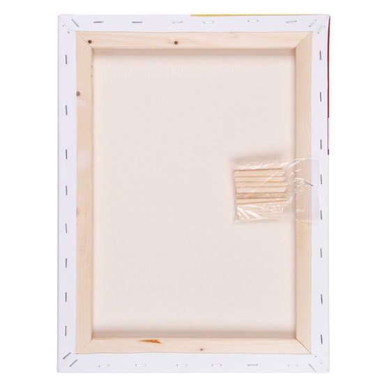 30х40 см, Холст на подрамнике &quot;Сонет&quot;,440 г/м2, 100% хлопок, акриловый грунт, крупное зерно — PalitraMastera