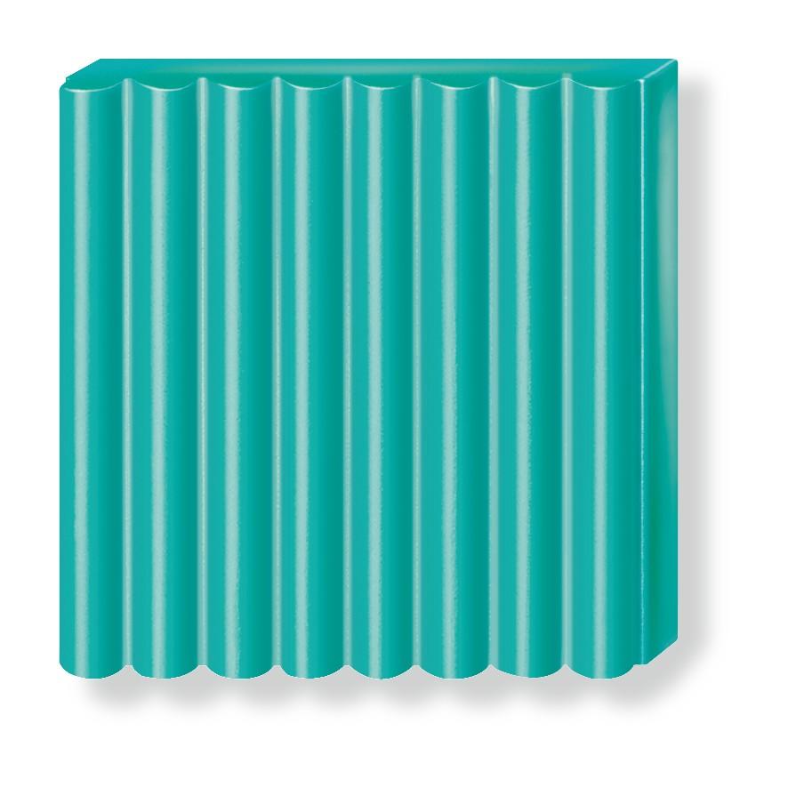 Пластика (в печке запекаемая масса) Fimo effect полупрозрачный зеленый брус 56г фото 1 — PalitraMastera