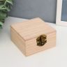 Шкатулка дерево для росписи "Квадрат" 4х8х8 см 1847173 фото 1 &mdash; PalitraMastera