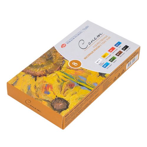 Набор масло Сонет картон 8 шт х18 мл — PalitraMastera