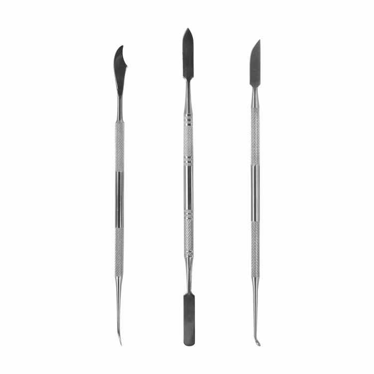 Стеки для лепки и моделирования металлические НАБОР 3 шт, BRAUBERG ART CLASSIC, 271170 — PalitraMastera