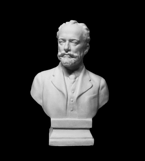 Чайковский бюст, гипс (арт.10-145) фото 1 — PalitraMastera