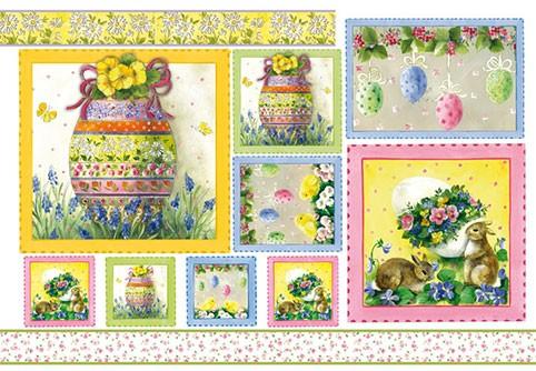 Бумага рисовая для декупажа, Stamperia, "С Пасхой"  48х33 см, 28 гр АКЦИЯ!!! фото 1 — PalitraMastera