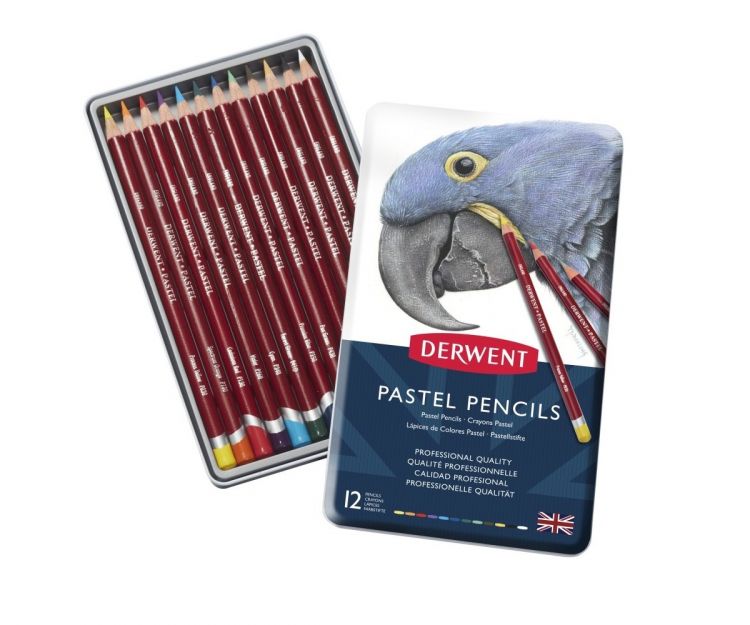 Н-р пастельных каранд.  &quot;PastelPencils&quot;  /12цв.в мет.кор. — PalitraMastera