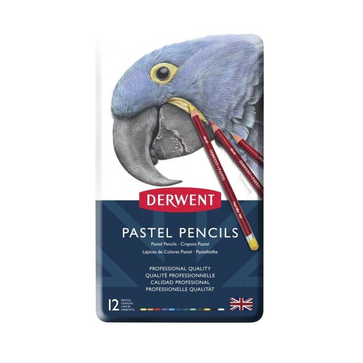 Н-р пастельных каранд.  &quot;PastelPencils&quot;  /12цв.в мет.кор. — PalitraMastera