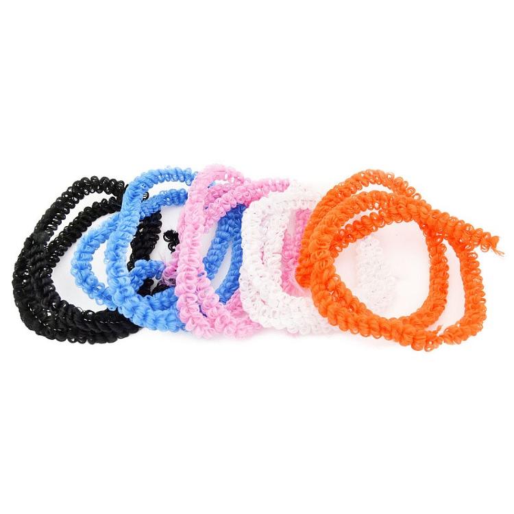 Проволока синельная Кучеряшка, d=15 мм, длина 1м, цвета ассорти, п/п с е/подвесом, (FANCY CREATIVE) — PalitraMastera