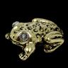 Сувенир кошельковый металл "Жаба, стразы" 1,2х0,5 см  1902200 фото 3 — PalitraMastera