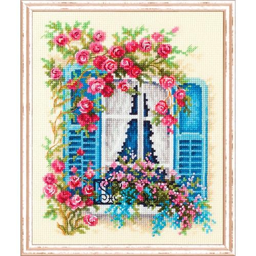 74-01 Набор для вышивания Чудесная игла "С видом на море" 16*21см фото 1 &mdash; PalitraMastera