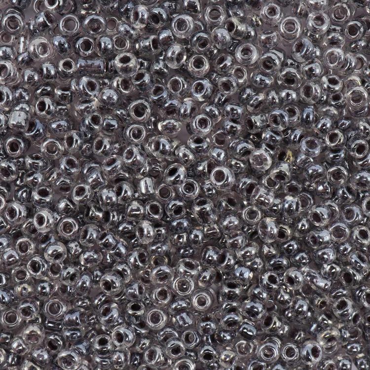 Бисер Astra&amp;Craft 11/0, 20г (2222 коричневый/прозрачный с цветным центром, глянцевый) — PalitraMastera