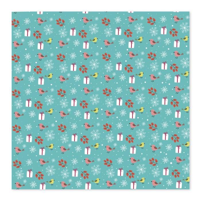 Бумага для скрапбукинга «Лесные персонажи», 30,5 х 30,5 см 180 гр/м — PalitraMastera