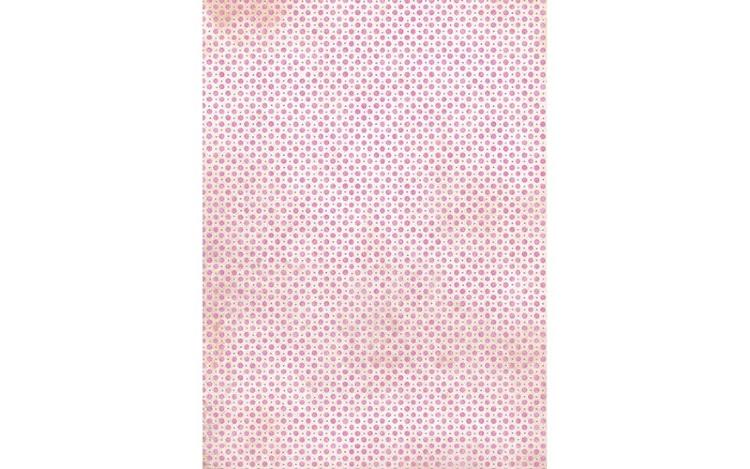 Рисовая бумага для декупажа &quot;Craft Premier&quot;, А4, 25г/м, &quot;Розовый горох&quot; CP01549-1 — PalitraMastera