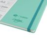 Скетчбук для акварели "Ладога", мятный, жесткая обложка с резинкой, 300 г/м2, А4, 100 % хлопок, 20 листов, среднее зерно фото 3 &mdash; PalitraMastera