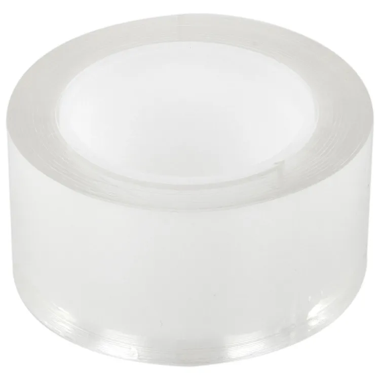 Многоразовая двухсторонняя прозрачная крепежная лента Скотч NANO tape 2м x 3см, 1мм, WBZ, 700425 &mdash; PalitraMastera