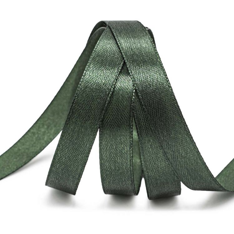 Лента атласная 1,2см*22,86м (126 темно-зеленый) — PalitraMastera