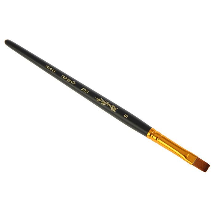 Синтетика пл.п/колонок ручка кор.черная №08 /Roubloff /1S25 фото 1 — PalitraMastera