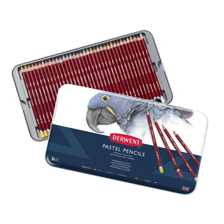 Н-р пастельных каранд.  &quot;PastelPencils&quot;  /36цв.в мет.кор. — PalitraMastera