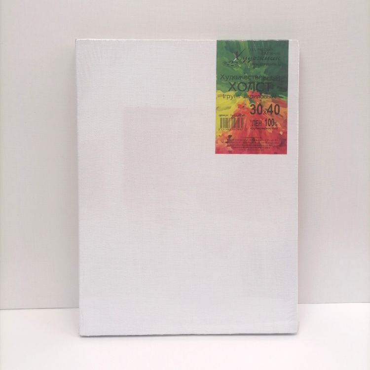 30х40 Холст на подр.(100%лен крупнозернистый) — PalitraMastera
