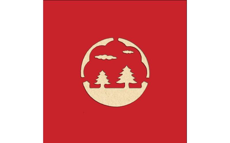 Фигурный дырокол "Ёлочки" №98 фото 1 &mdash; PalitraMastera