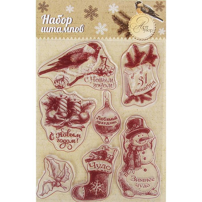 Набор штампов для творчества &quot;Зимнее чудо&quot; — PalitraMastera