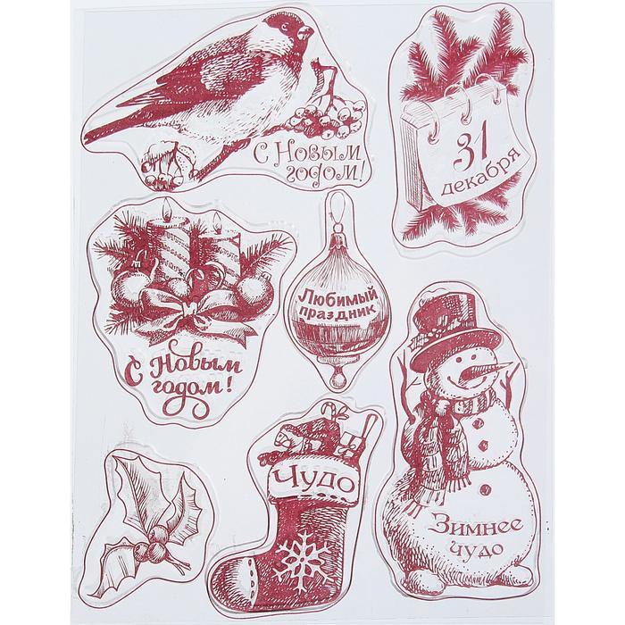 Набор штампов для творчества &quot;Зимнее чудо&quot; — PalitraMastera