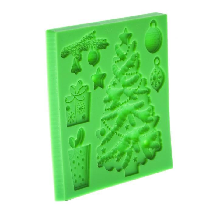 Молд для творчества «Новогодние подарки», 8 х 8 см — PalitraMastera