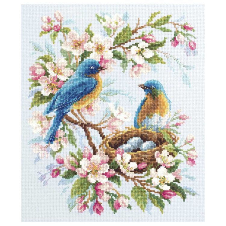 130-041 Набор для вышивания Чудесная игла 'Весенняя песня'21 х 27см — PalitraMastera