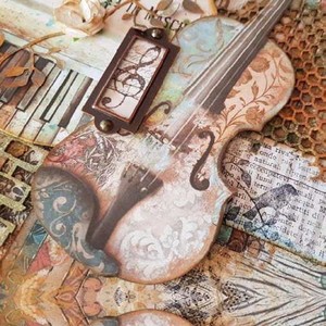 БУМАГА ДЛЯ СКРАПБУКИНГА МУЗЫКА