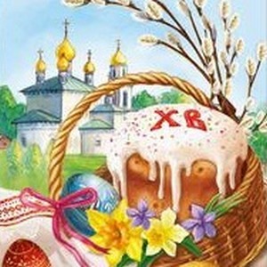 БУМАГА ДЛЯ СКРАПБУКИНГА ПАСХА