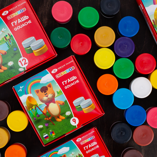 ГУАШЬ ДЕТСКАЯ наборы