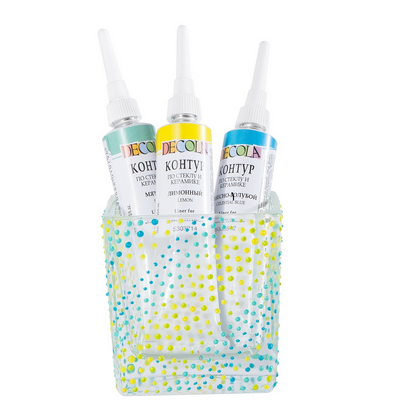 КОНТУРЫ ДЛЯ СТЕКЛА и КЕРАМИКИ ДЕКОЛА